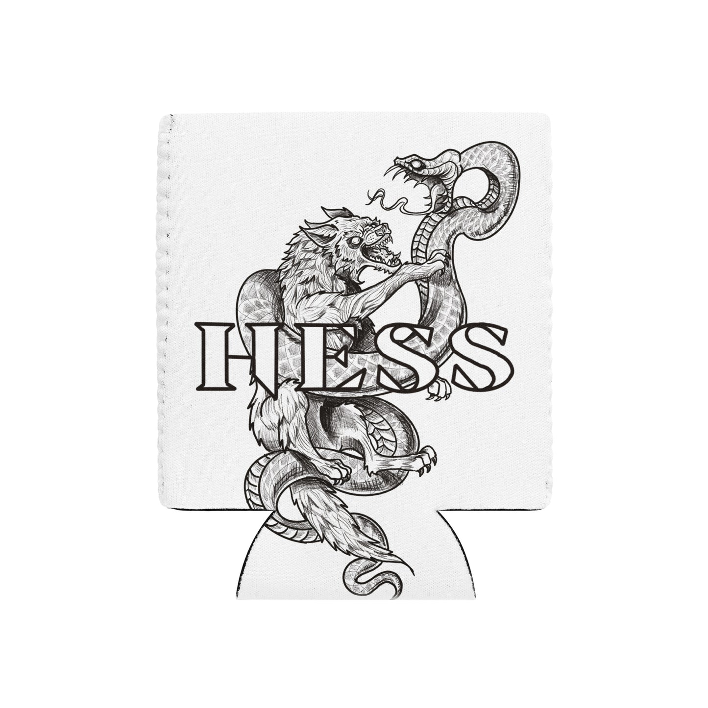 Hess Wolf Snake Can cooler Design -Ian Messerli
